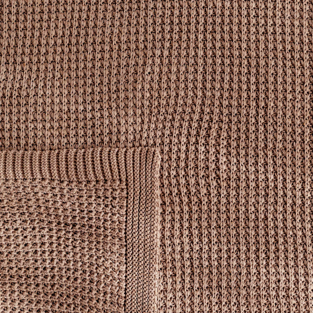 Bemini - Deken Knitted 80x100cm | Muffin