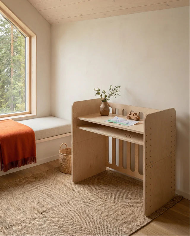 Studio Moore - PLAAY Multifunctioneel Meubel 4-in-1 | Natural