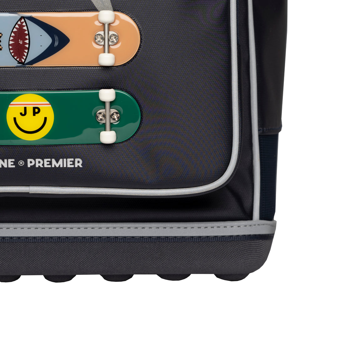 Waterafstotende turnzak met skateboardprint – City Bag Skate