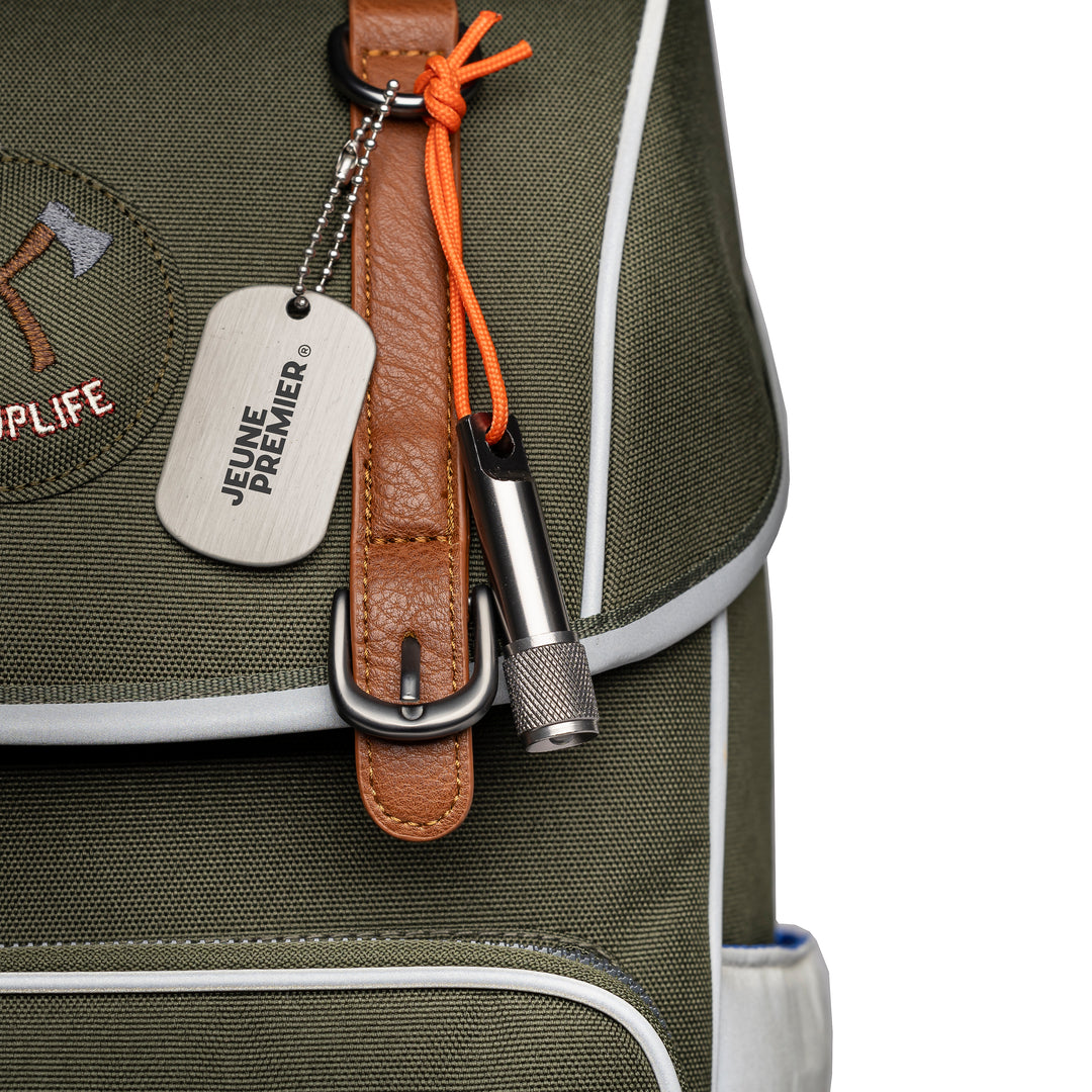 Waterafstotende turnzak met avontuurlijke print – Camp Life design