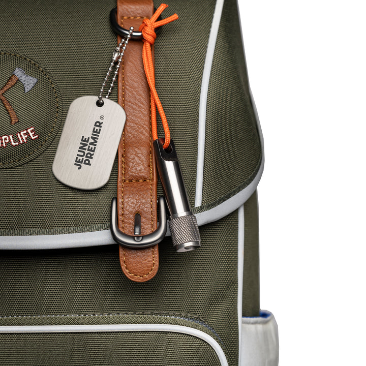 Waterafstotende turnzak met avontuurlijke print – Camp Life design