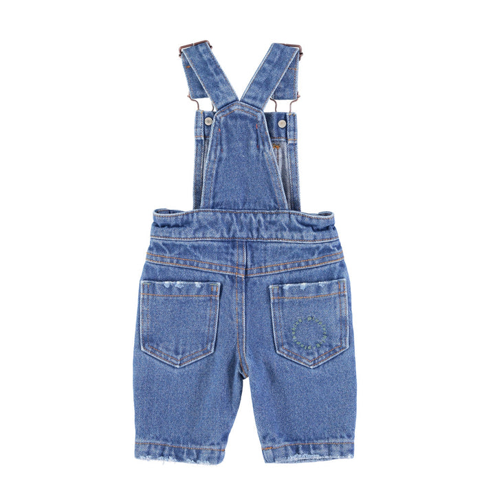 Salopette Baby Denim Washed Navy