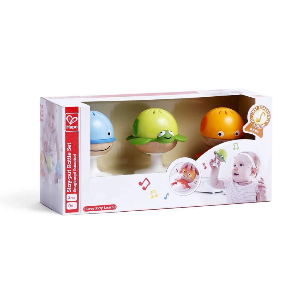 Hape Toys - Sea Animals Rattle Set | Multicolor