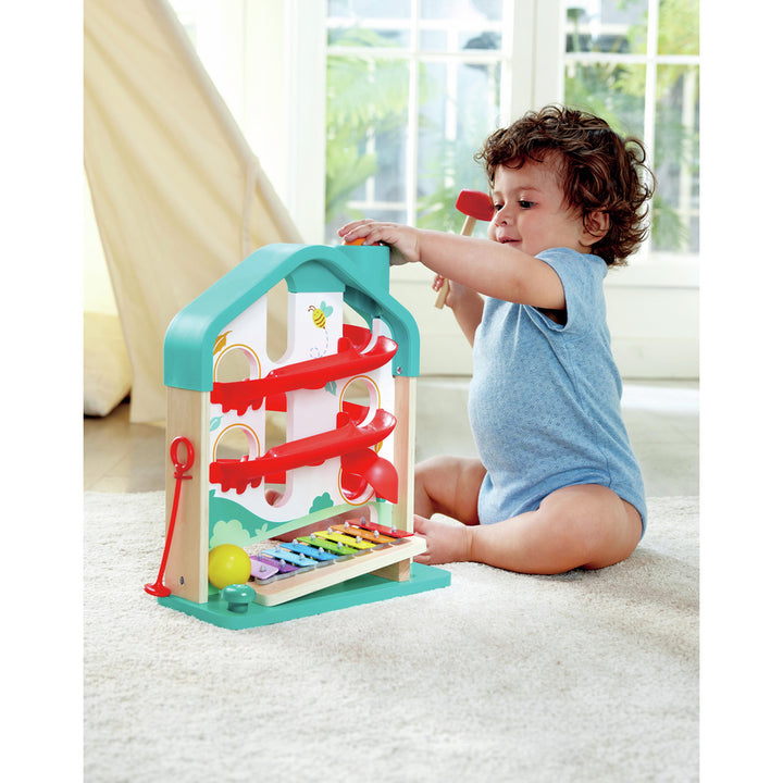 Hape Toys - Melody Mansion Ball Run | Multi