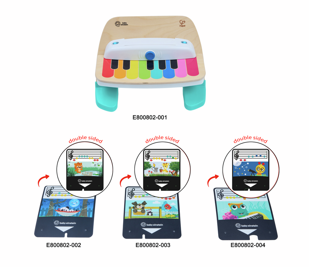 Hape Toys - Houten Piano Magic Touch | Multi