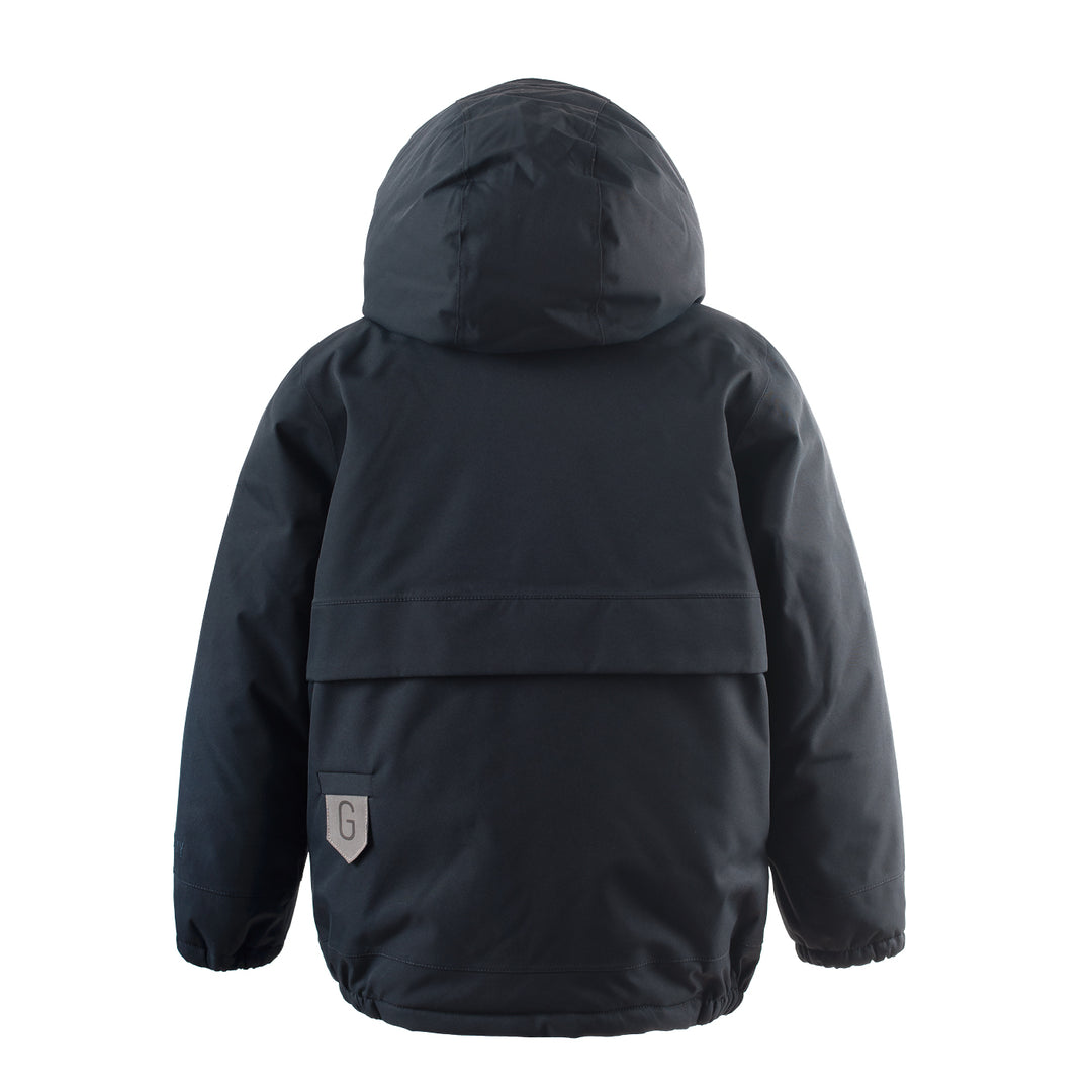 Gosoaky Smooth Lion regenjas in Sky Captain Blue met sportieve details