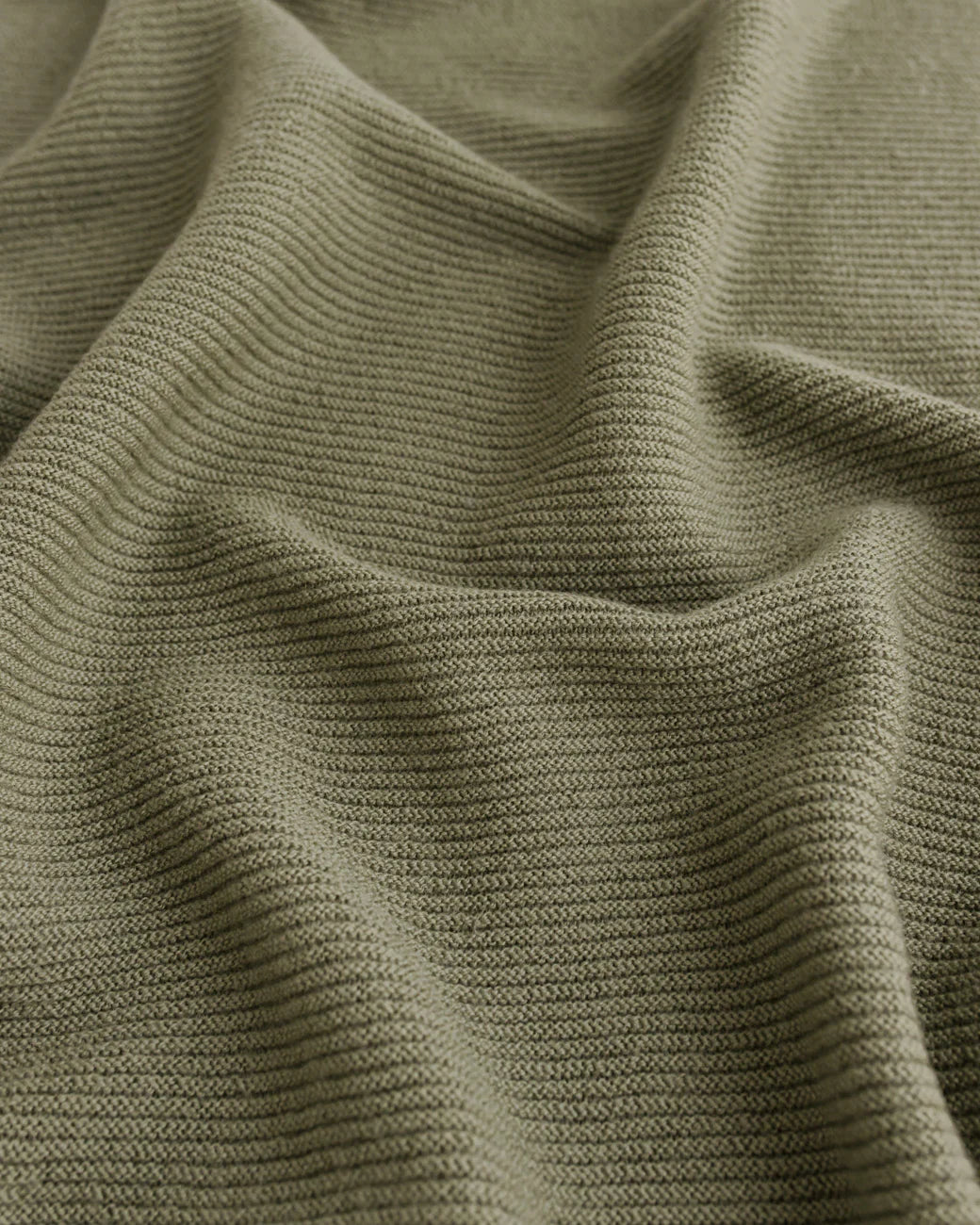 Hvid deken Gust van merinowol in Artichoke, 70x95 cm