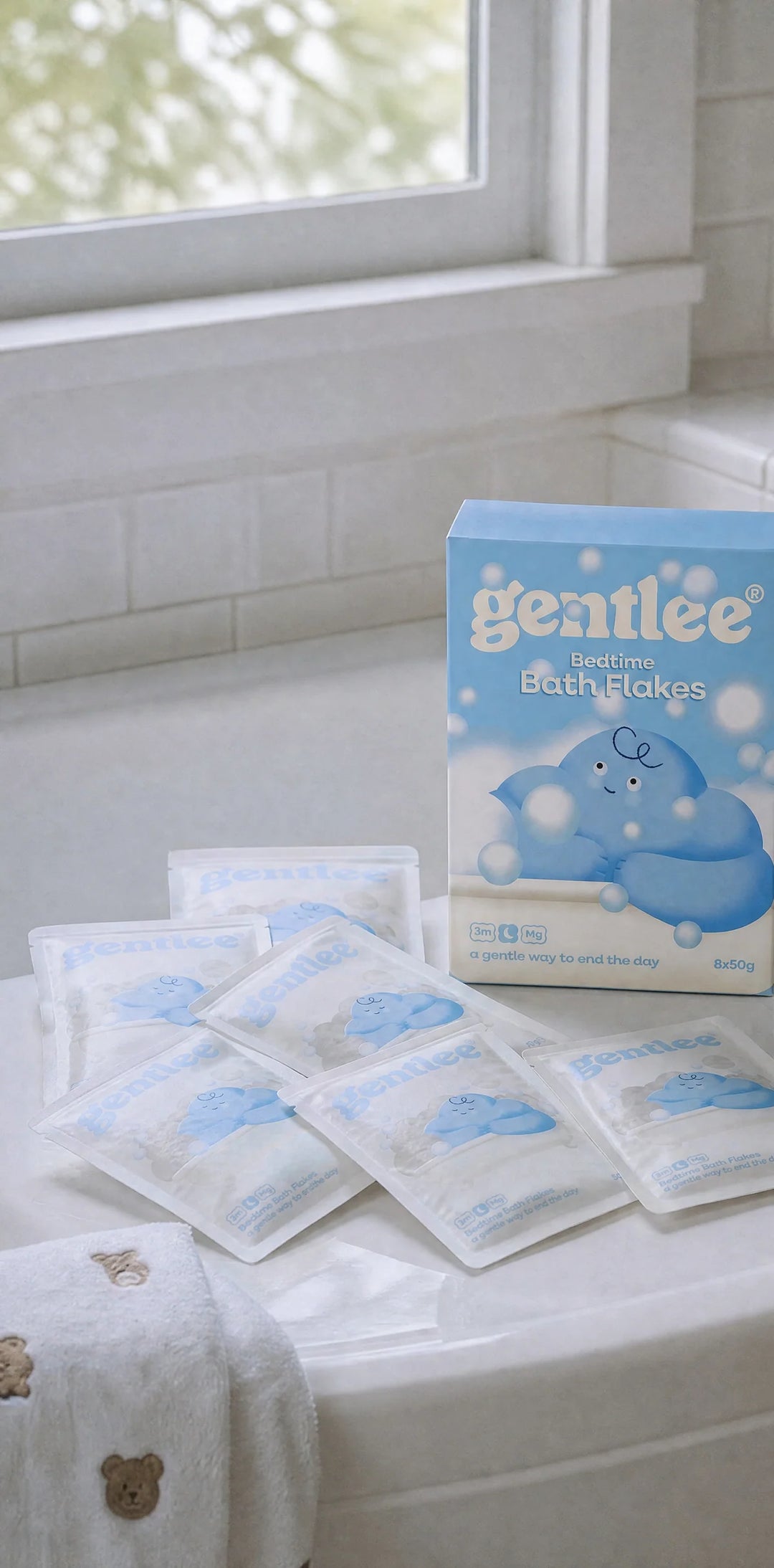 Gentlee - Bedtime Bath Flakes