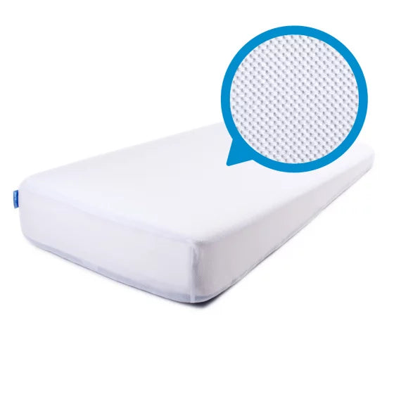 Hoeslaken 70 x 140 cm Safe Sleep Premium Wit