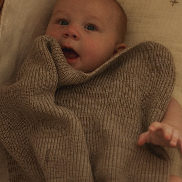 Deken 70 x 95 cm Ivy Pebble