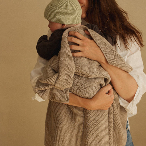 Deken 70 x 95 cm Ivy Pebble