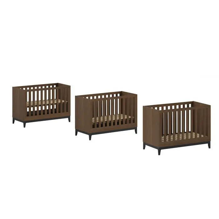 Jaxx - Bed Ilyas 60 x 120 cm | Walnoot