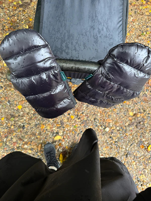 Wanten Kinderwagen Puffer Black