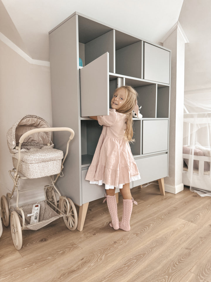 Pinio - Boekenkast Swing Wide | Grey
