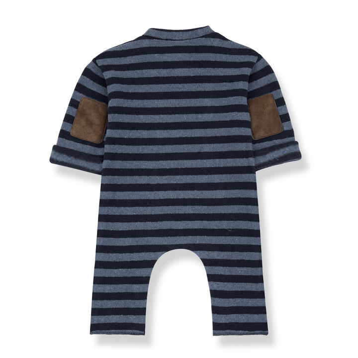 1+ In The Family - Kruippakje Jofre Stripes Denim