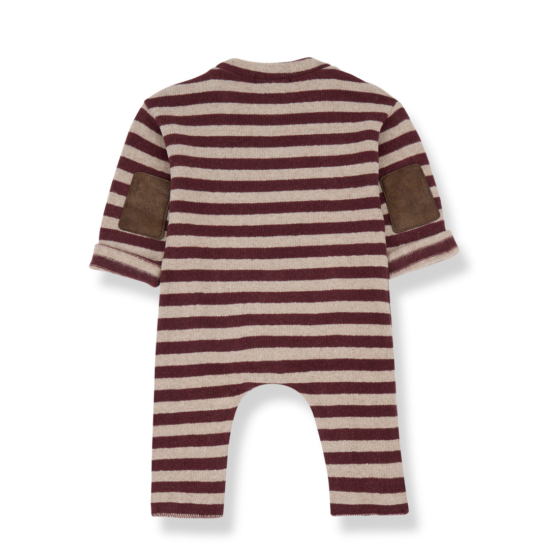 1+ In The Family - Kruippakje Jofre Stripes Melanzana