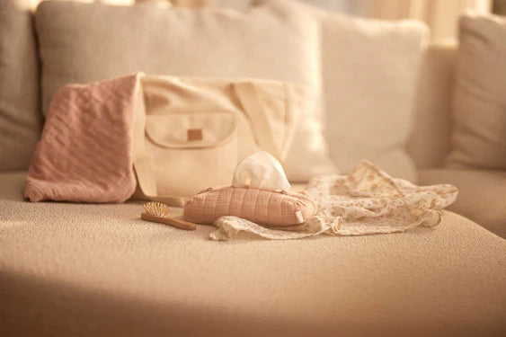 Jollein billendoekjeshoes in Wild Rose kleur van zachte hydrofiele stof