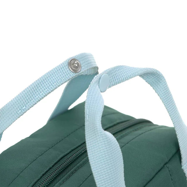 Lassig - Rugzak Mini Square Little Gang Lemon Dark Green