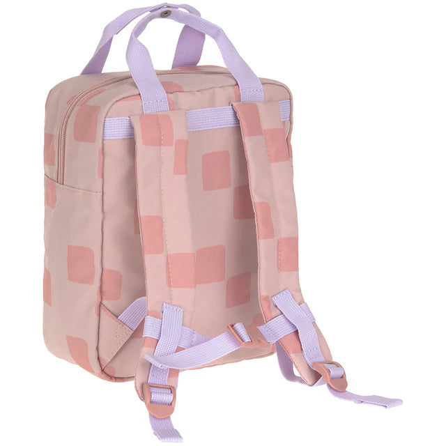 Lassig - Rugzak Mini Square Pattern Party Rose