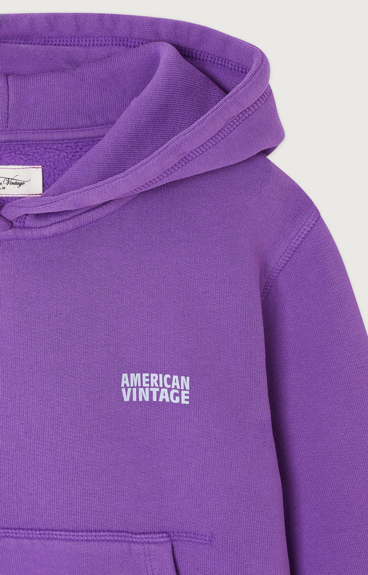 American Vintage - Sweater Izubird Capuche Cosmos Vintage