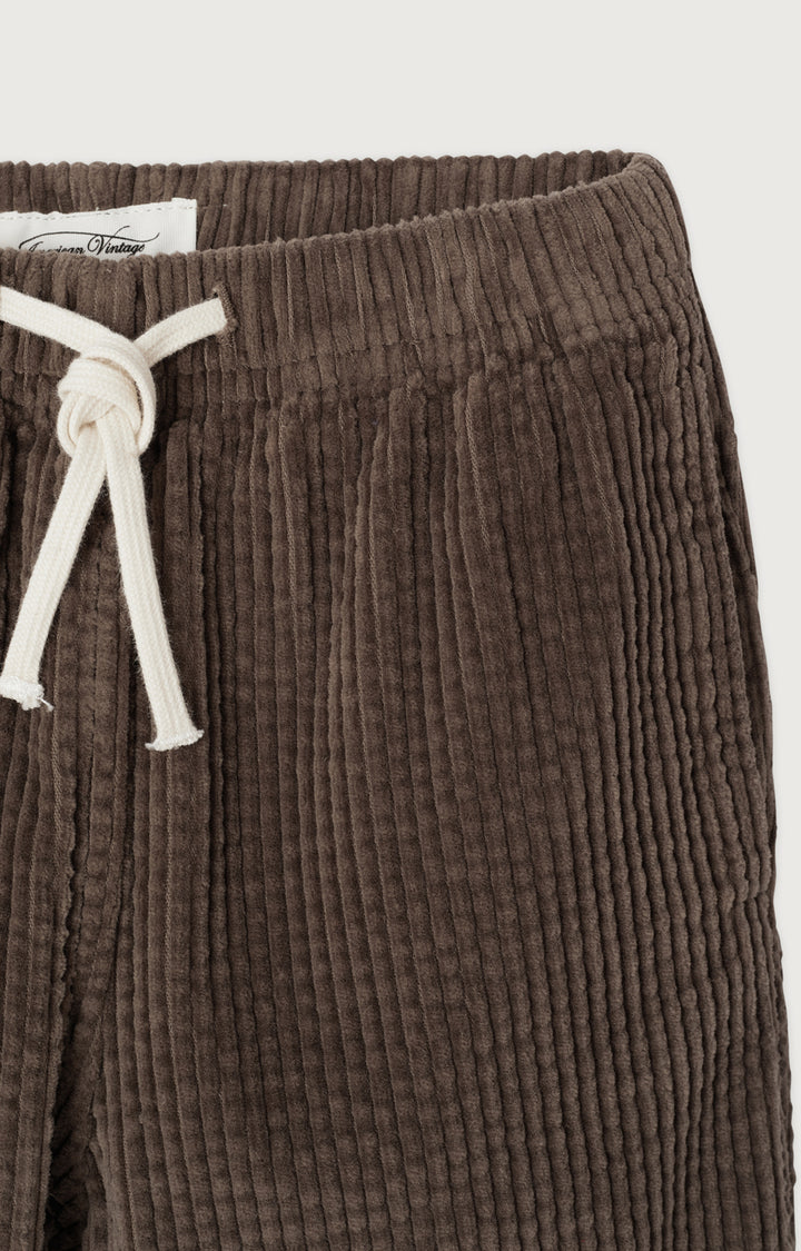 American Vintage - Broek Padow Marron Vintage