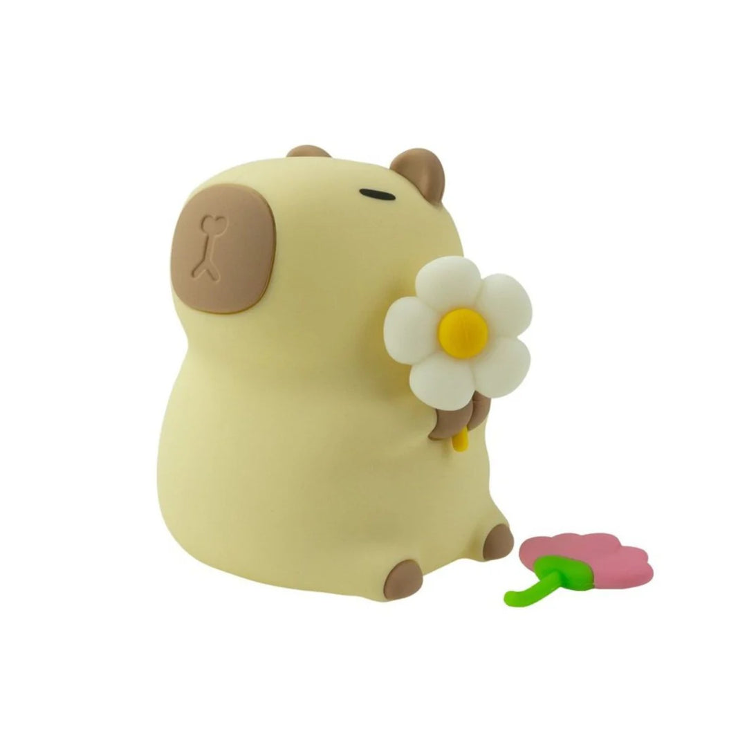 Mary's - Nachtlamp LED Capybara Florist | Geel