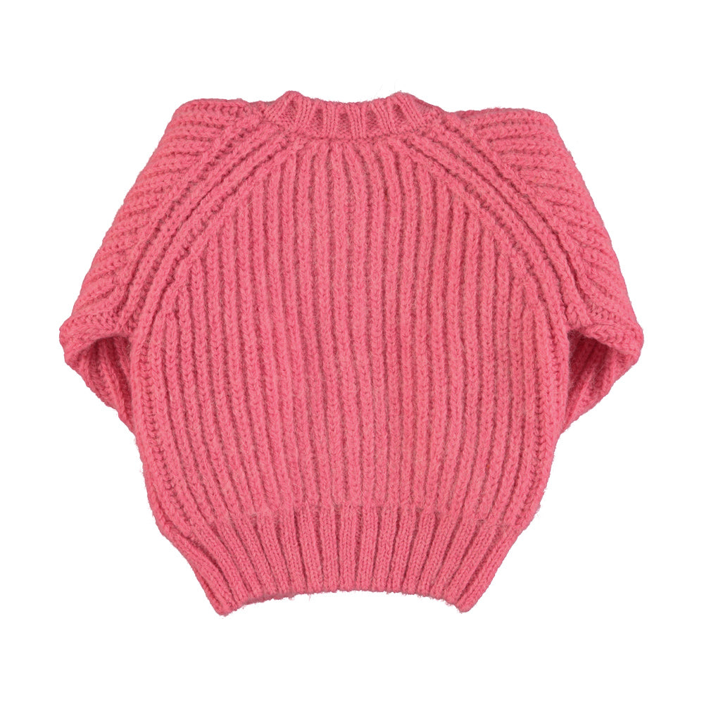 Cardigan Baby Knitted Pink