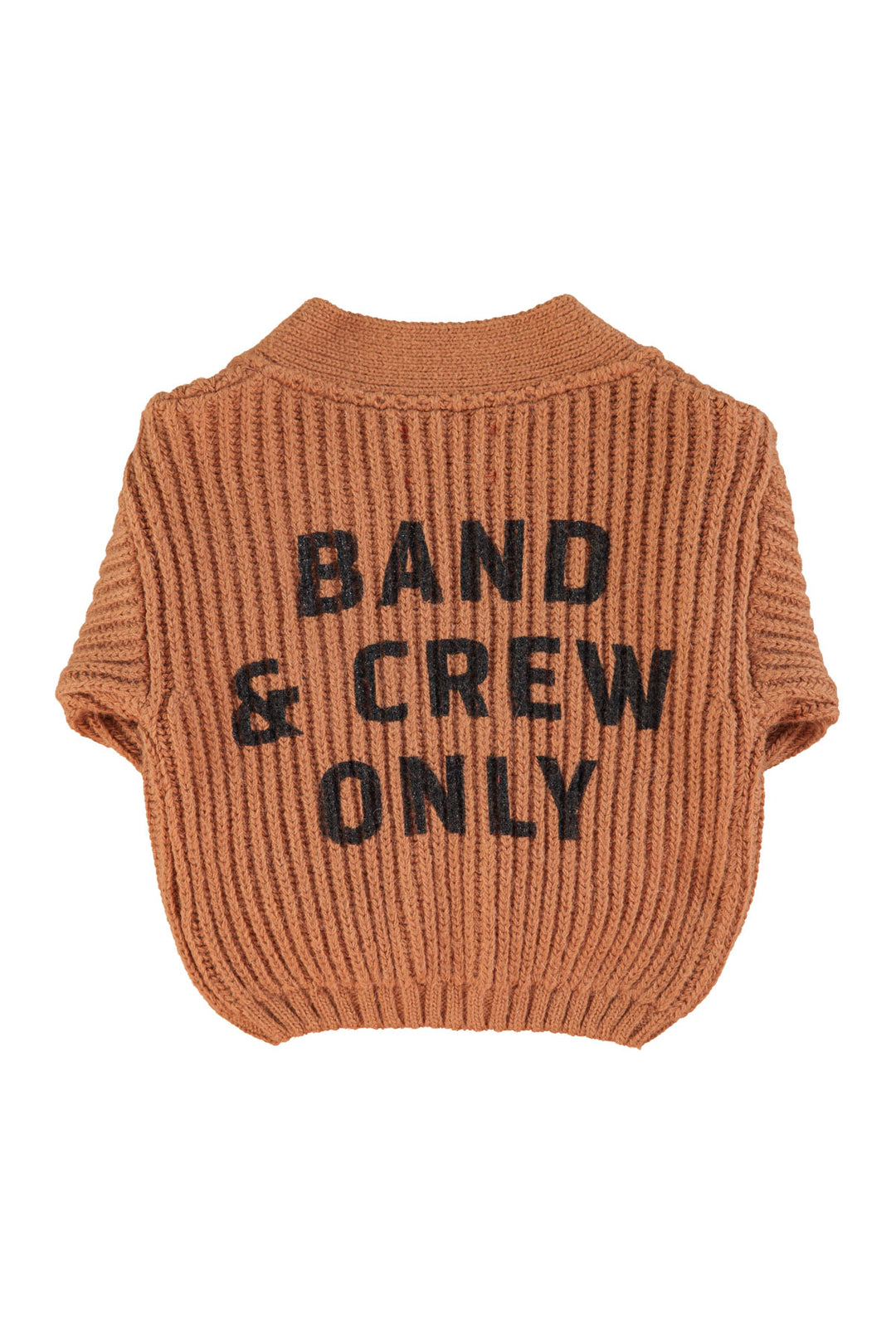 Piupiuchick - Cardigan Band And Crew Only Knitted Brown