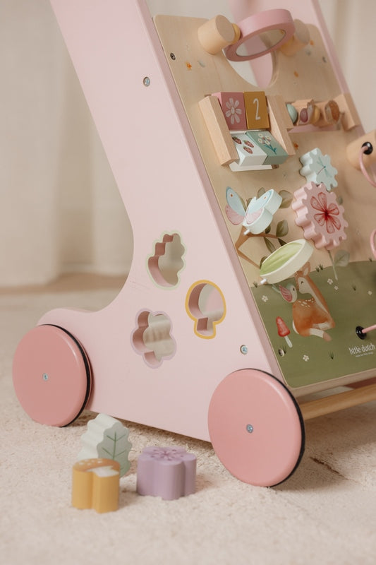 Little Dutch - Loopwagen Fairy Garden