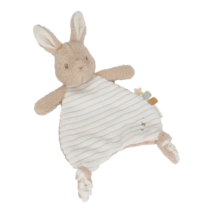 Little Dutch Knuffeldoekje Newborn Naturals in zacht beige voor baby’s
