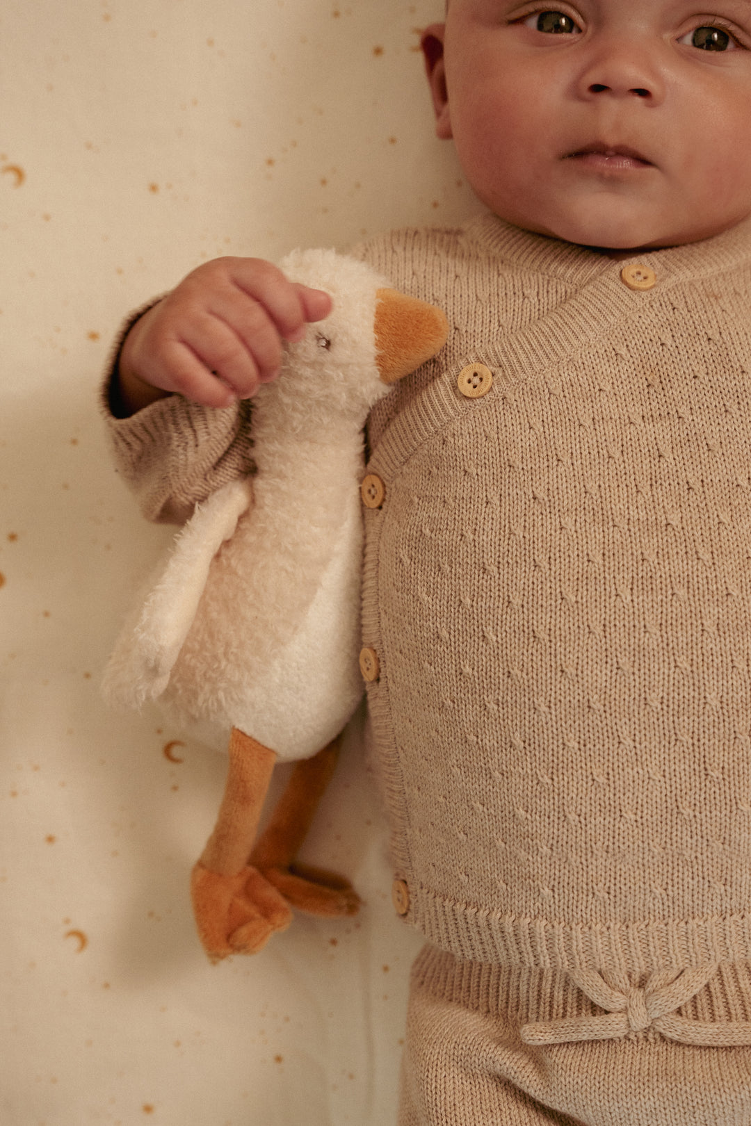 Little Dutch knuffel Little Goose 17cm, zacht knuffelvriendje voor baby’s