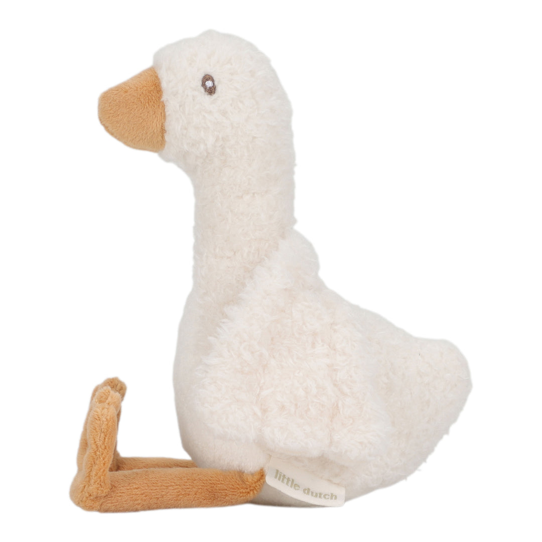 Little Dutch knuffel Little Goose 17cm, zacht knuffelvriendje voor baby’s