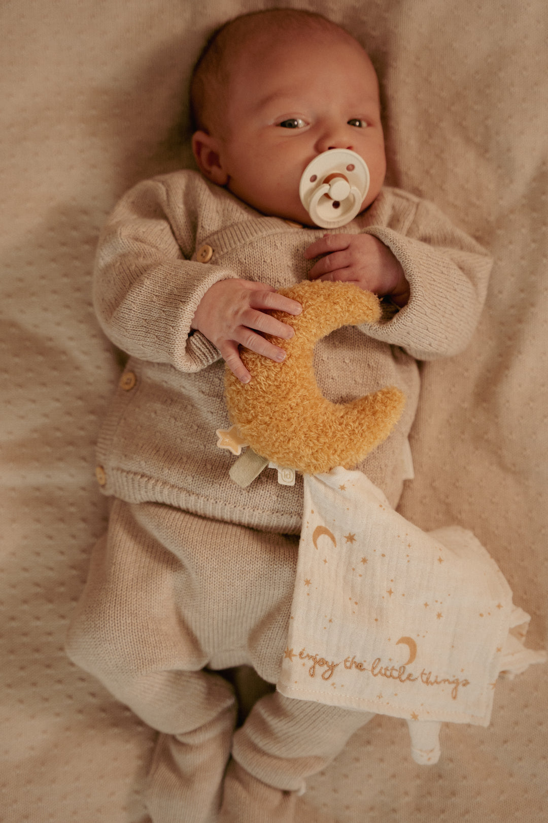 Little Dutch Giftset Newborn Naturals met zachte eerste speeltjes