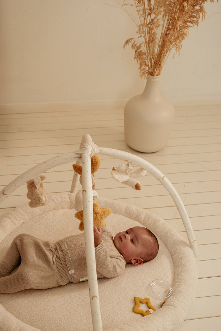 Little Dutch Speeltapijt Newborn Naturals met texturen en knispertjes
