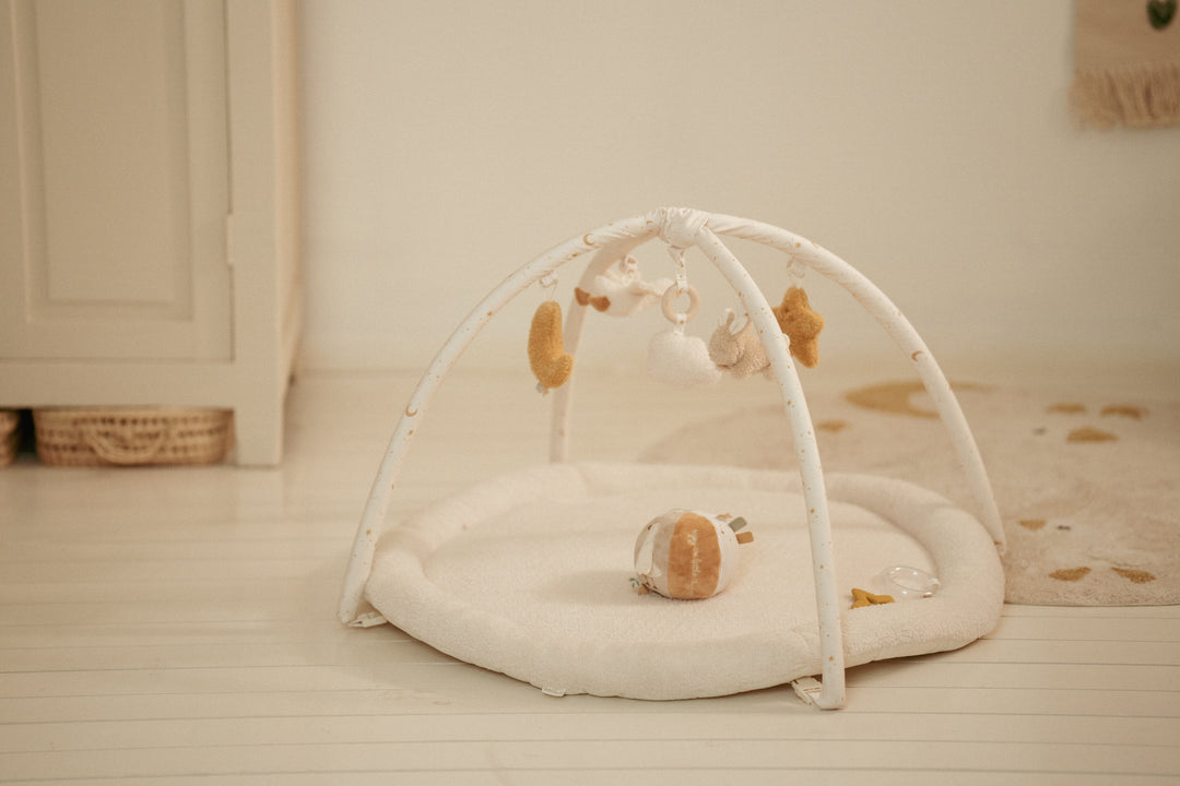 Little Dutch Speeltapijt Newborn Naturals met texturen en knispertjes