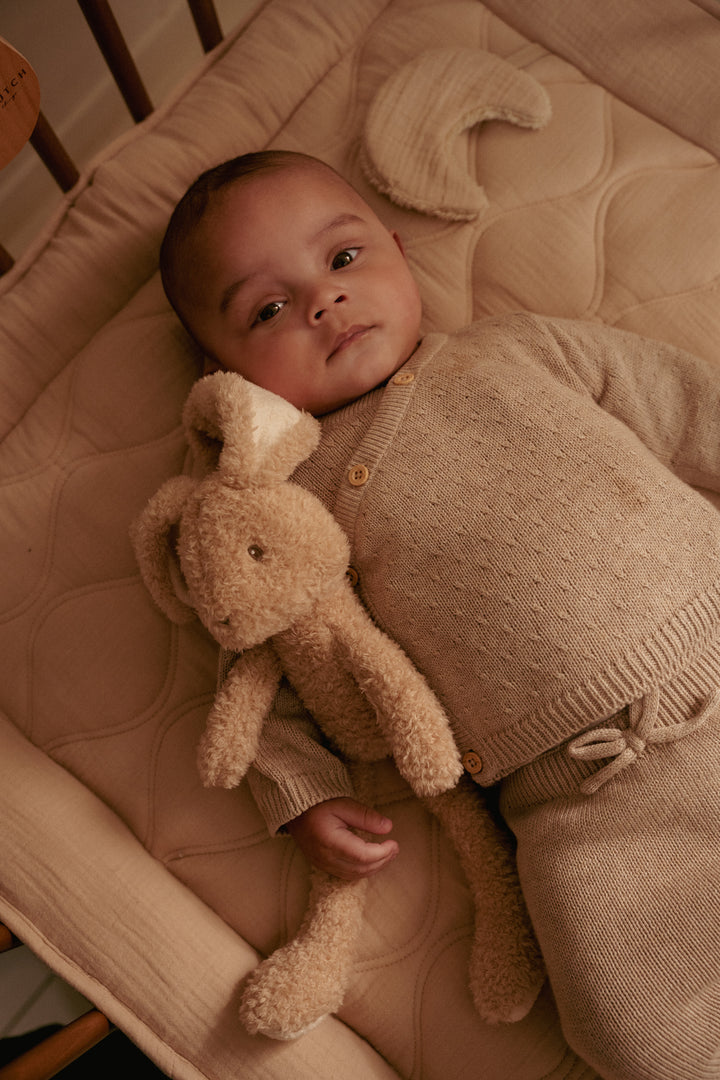 Little Dutch Knuffel Baby Bunny 32cm in beige, zacht en knuffelbaar