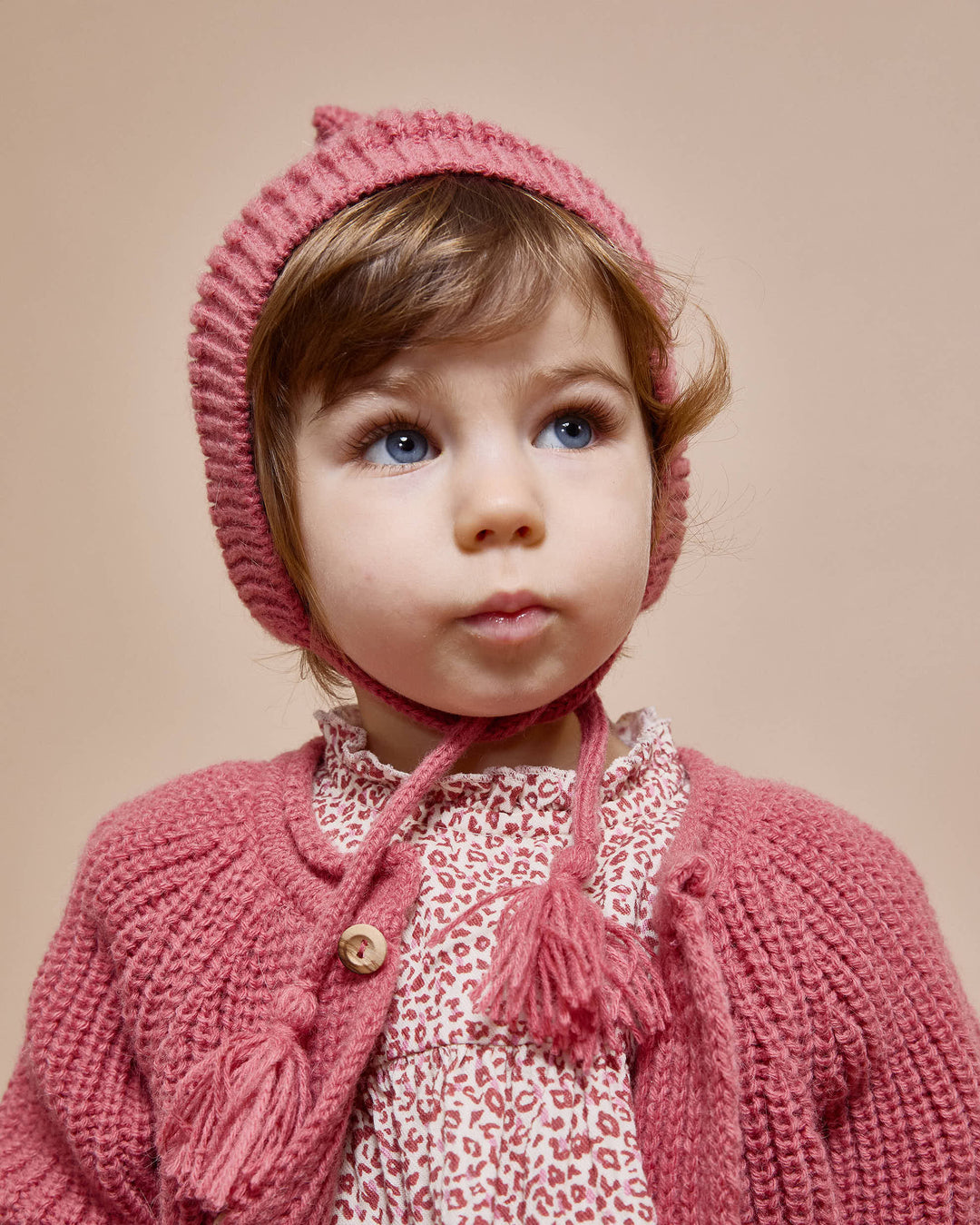 Búho - Cardigan Baby Soft Knit Blush