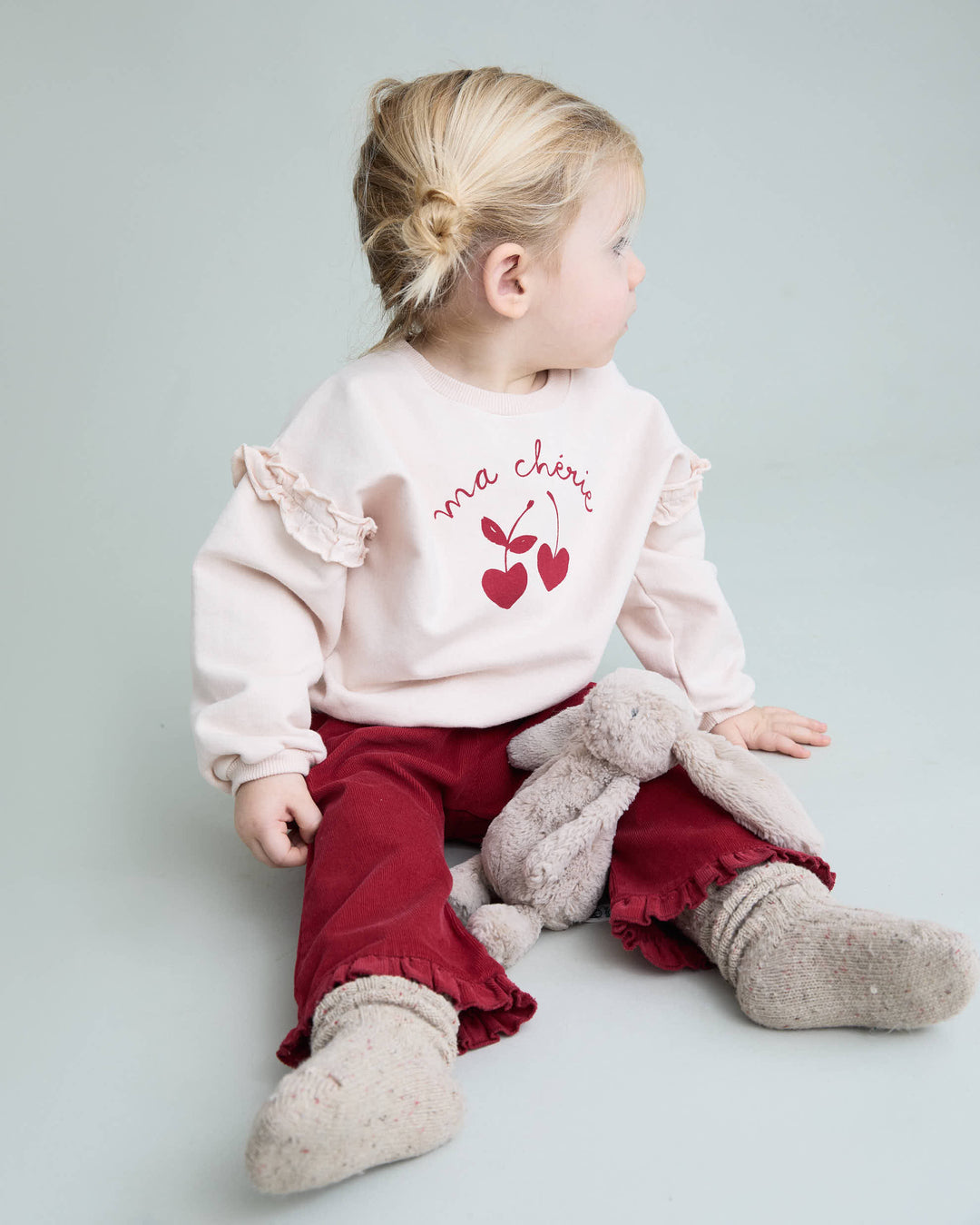 Buho - Baby Chérie Sweatshirt Cream Pink