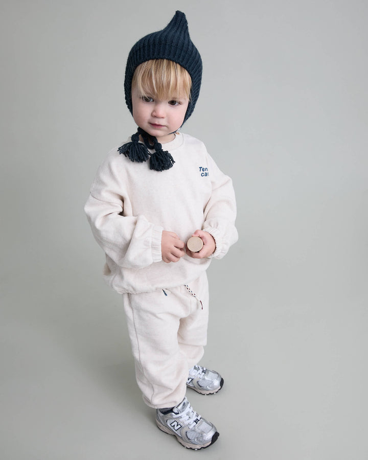 Buho - Baby Tennis Sweatshirt Ecru Melange