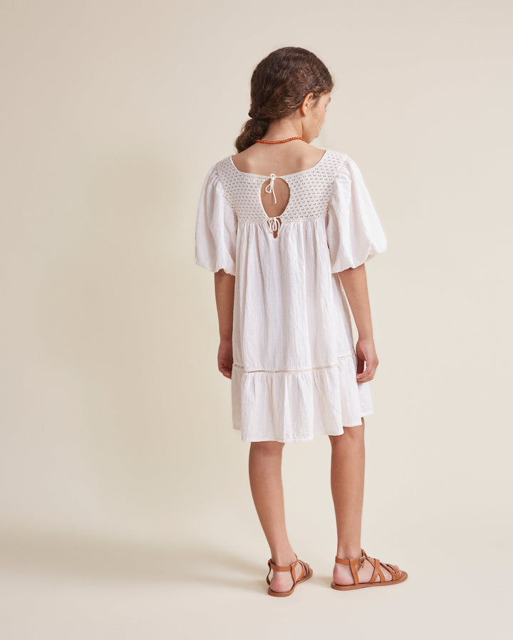 Jurk Boho Combi Ivory