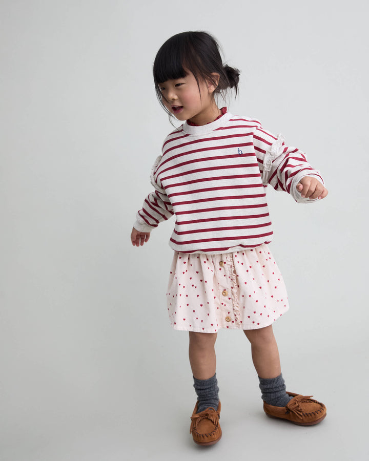Buho - Mini Cuore Dress Cream Pink