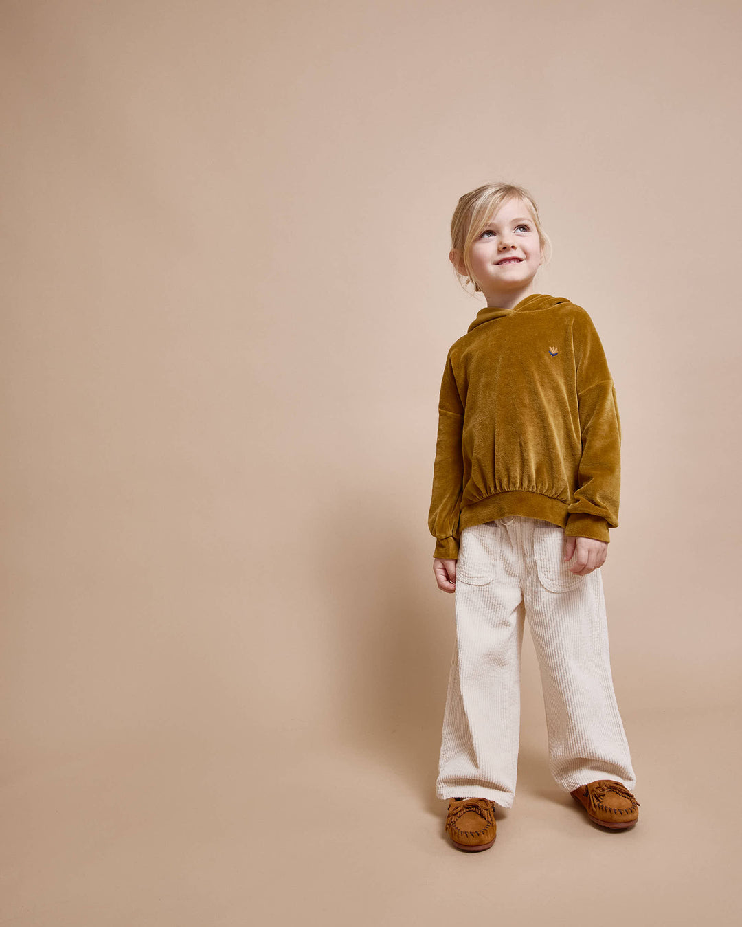 Búho - Broek Corduroy Girly Ivory