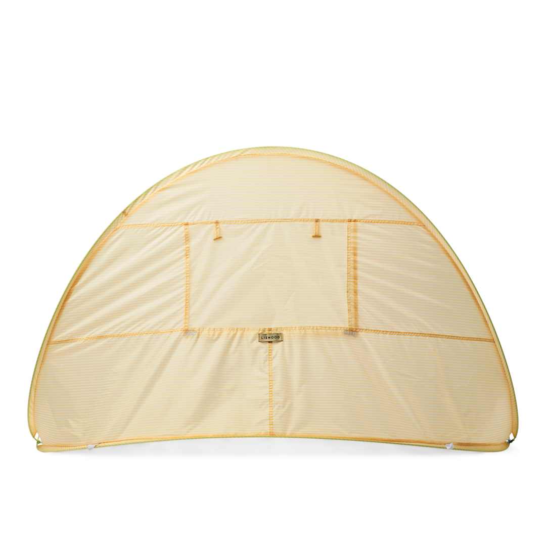 Pop-Up Tent Cassie Stripe Yellow Mellow / Creme  De La Creme