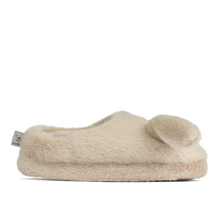 Witte Liewood pantoffels Aviaja Bear met konijnenontwerp en anti-slipzool, perfect voor binnengebruik