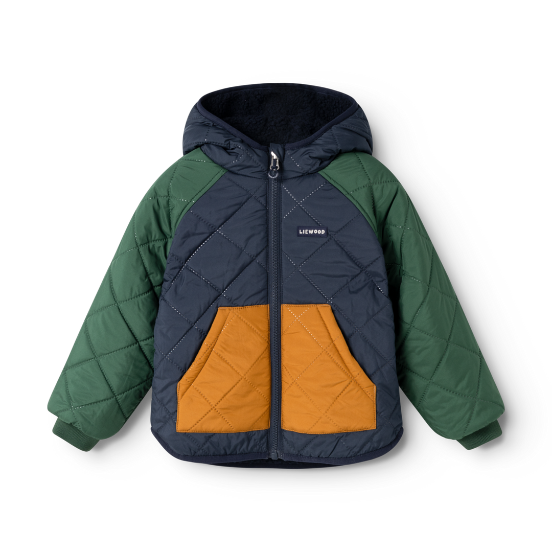 Liewood - Jas Jackson Reversible Garden Green Multi Mix