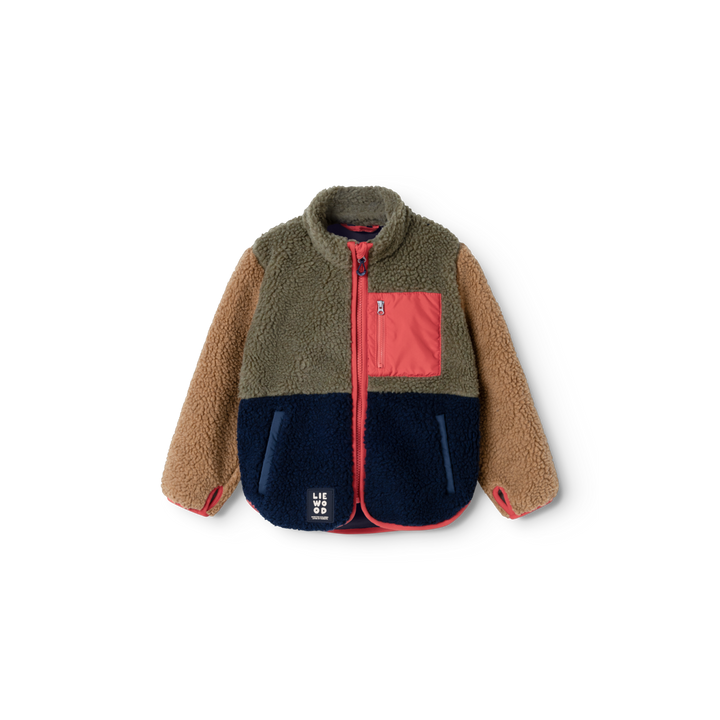 Liewood - Jas Nolan Pile Army Brown Multi Mix