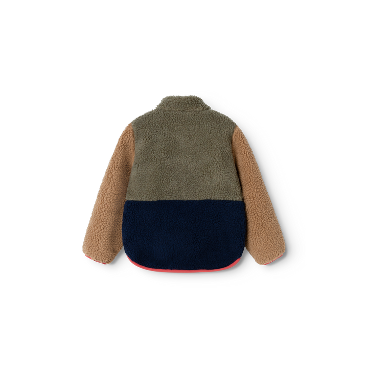 Liewood - Jas Nolan Pile Army Brown Multi Mix
