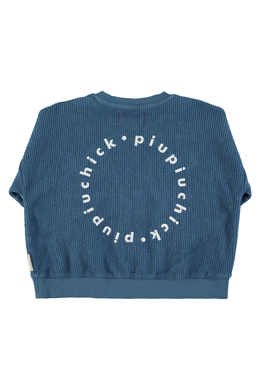 Piupiuchick - Sweater Logo Textured Blue