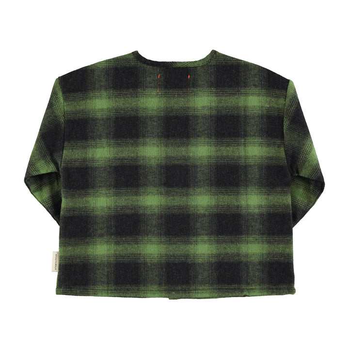 Hemd Checkered Flannel Green / Black