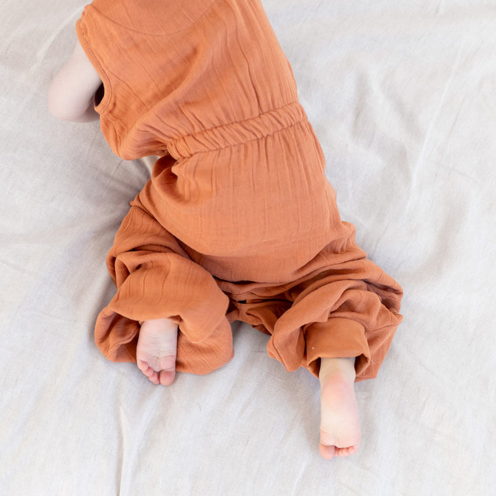 Bemini - Magic Bag Slaapzak 12-24m Swaddle Bamboe 0.5 | Pumpkin